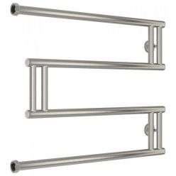 Полотенцесушитель водяной Сунержа High-Tech M 071-0050-5065, высота 50 см, ширина 65 см, боковое подключение 50 см, цвет сатин