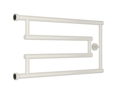 Полотенцесушитель водяной Сунержа High-Tech G 12-0051-3265, высота 30 см, ширина 65 см, боковое подключение 32 см, цвет белый