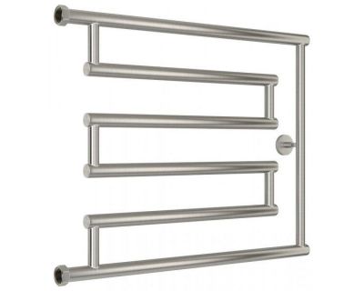 Полотенцесушитель водяной Сунержа High-Tech L 071-0052-5065, высота 50 см, ширина 65 см, боковое подключение 50 см, цвет сатин