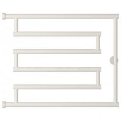 Полотенцесушитель водяной Сунержа High-Tech L 30-0052-5065, высота 50 см, ширина 65 см, боковое подключение 50 см, цвет матовый белый