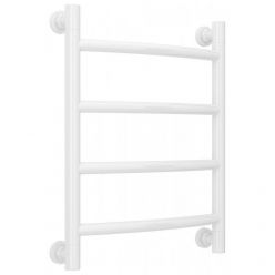 Полотенцесушитель водяной Сунержа Галант+ 12-0200-5040, высота 50 см, ширина 40 см, универсальное подключение, цвет белый