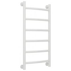Полотенцесушитель водяной Сунержа Галант+ 12-0200-8040, высота 80 см, ширина 40 см, универсальное подключение, цвет белый