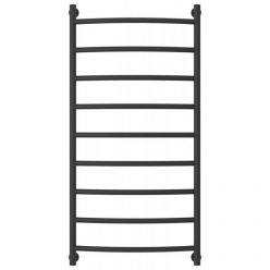 Полотенцесушитель водяной Сунержа Галант+ 15-0200-1260, высота 120 см, ширина 60 см, универсальное подключение, цвет тёмный титан муар