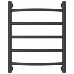 Полотенцесушитель водяной Сунержа Галант+ 15-0200-6050, высота 60 см, ширина 50 см, универсальное подключение, цвет тёмный титан муар