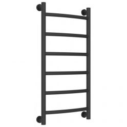 Полотенцесушитель водяной Сунержа Галант+ 15-0200-8040, высота 80 см, ширина 40 см, универсальное подключение, цвет тёмный титан муар