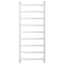 Полотенцесушитель водяной Сунержа Галант+ 30-0200-1250, высота 120 см, ширина 50 см, универсальное подключение, цвет матовый белый