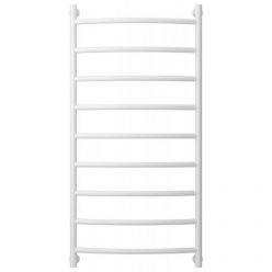 Полотенцесушитель водяной Сунержа Галант+ 30-0200-1260, высота 120 см, ширина 60 см, универсальное подключение, цвет матовый белый