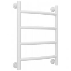 Полотенцесушитель водяной Сунержа Галант+ 30-0200-5040, высота 50 см, ширина 40 см, универсальное подключение, цвет матовый белый
