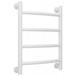 Полотенцесушитель водяной Сунержа Галант+ 30-0200-5040, высота 50 см, ширина 40 см, универсальное подключение, цвет матовый белый