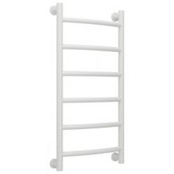 Полотенцесушитель водяной Сунержа Галант+ 30-0200-8040, высота 80 см, ширина 40 см, универсальное подключение, цвет матовый белый
