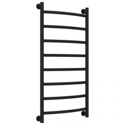 Полотенцесушитель водяной Сунержа Галант+ 31-0200-1050, высота 100 см, ширина 50 см, универсальное подключение, цвет матовый черный