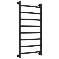 Полотенцесушитель водяной Сунержа Галант+ 31-0200-1050, высота 100 см, ширина 50 см, универсальное подключение, цвет матовый черный