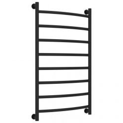 Полотенцесушитель водяной Сунержа Галант+ 31-0200-1060, высота 100 см, ширина 60 см, универсальное подключение, цвет матовый черный