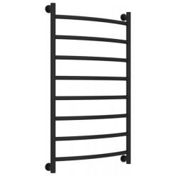 Полотенцесушитель водяной Сунержа Галант+ 31-0200-1060, высота 100 см, ширина 60 см, универсальное подключение, цвет матовый черный