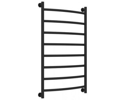 Полотенцесушитель водяной Сунержа Галант+ 31-0200-1060, высота 100 см, ширина 60 см, универсальное подключение, цвет матовый черный