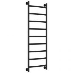 Полотенцесушитель водяной Сунержа Галант+ 31-0200-1240, высота 120 см, ширина 40 см, универсальное подключение, цвет матовый черный