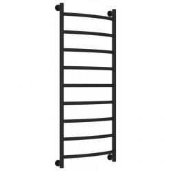 Полотенцесушитель водяной Сунержа Галант+ 31-0200-1250, высота 120 см, ширина 50 см, универсальное подключение, цвет матовый черный