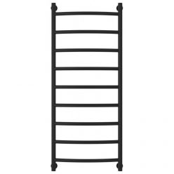 Полотенцесушитель водяной Сунержа Галант+ 31-0200-1250, высота 120 см, ширина 50 см, универсальное подключение, цвет матовый черный
