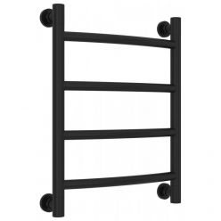 Полотенцесушитель водяной Сунержа Галант+ 31-0200-5040, высота 50 см, ширина 40 см, универсальное подключение, цвет матовый черный