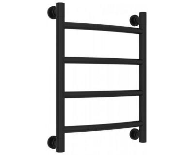 Полотенцесушитель водяной Сунержа Галант+ 31-0200-5040, высота 50 см, ширина 40 см, универсальное подключение, цвет матовый черный