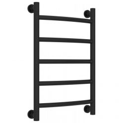 Полотенцесушитель водяной Сунержа Галант+ 31-0200-6040, высота 60 см, ширина 40 см, универсальное подключение, цвет матовый черный