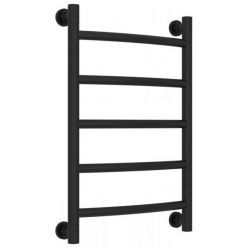 Полотенцесушитель водяной Сунержа Галант+ 31-0200-6040, высота 60 см, ширина 40 см, универсальное подключение, цвет матовый черный