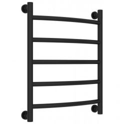 Полотенцесушитель водяной Сунержа Галант+ 31-0200-6050, высота 60 см, ширина 50 см, универсальное подключение, цвет матовый черный