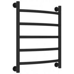 Полотенцесушитель водяной Сунержа Галант+ 31-0200-6050, высота 60 см, ширина 50 см, универсальное подключение, цвет матовый черный