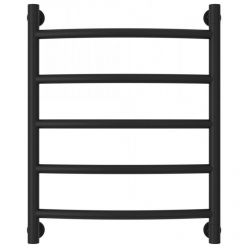 Полотенцесушитель водяной Сунержа Галант+ 31-0200-6050, высота 60 см, ширина 50 см, универсальное подключение, цвет матовый черный