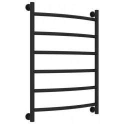 Полотенцесушитель водяной Сунержа Галант+ 31-0200-8060, высота 80 см, ширина 60 см, универсальное подключение, цвет матовый черный
