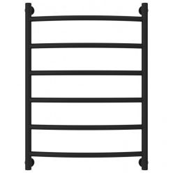 Полотенцесушитель водяной Сунержа Галант+ 31-0200-8060, высота 80 см, ширина 60 см, универсальное подключение, цвет матовый черный