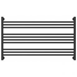 Полотенцесушитель водяной Сунержа Богема L 15-0202-6011, ширина 110 см, высота 60 см, универсальное подключение, цвет тёмный титан муар