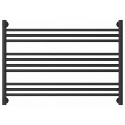 Полотенцесушитель водяной Сунержа Богема L 15-0202-6090, ширина 90 см высота 60 см, универсальное подключение, цвет тёмный титан муар