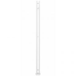 Полотенцесушитель водяной Сунержа Нюанс EU50+ 12-0212-1545, высота 154 см, ширина 5 см, нижнее подключение, цвет белый
