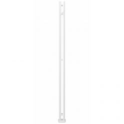 Полотенцесушитель водяной Сунержа Нюанс EU50+ 30-0212-1545, высота 154 см, ширина 5 см, нижнее подключение, цвет матовый белый