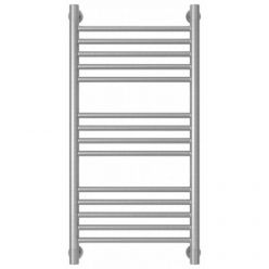 Полотенцесушитель водяной Сунержа Богема+ 071-0220-8040, высота 80 см, ширина 40 см, универсальное подключение, цвет сатин