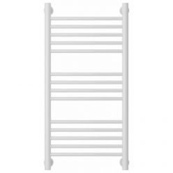 Полотенцесушитель водяной Сунержа Богема+ 12-0220-8040, высота 80 см, ширина 40 см, универсальное подключение, цвет белый