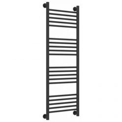 Полотенцесушитель водяной Сунержа Богема+ 15-0220-1240, высота 120 см, ширина 40 см, универсальное подключение, цвет тёмный титан муар