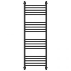 Полотенцесушитель водяной Сунержа Богема+ 15-0220-1240, высота 120 см, ширина 40 см, универсальное подключение, цвет тёмный титан муар