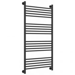 Полотенцесушитель водяной Сунержа Богема+ 15-0220-1260, высота 120 см, ширина 60 см, универсальное подключение, цвет тёмный титан муар