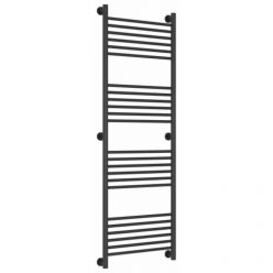 Полотенцесушитель водяной Сунержа Богема+ 15-0220-1550, высота 150 см, ширина 50 см, универсальное подключение, цвет тёмный титан муар