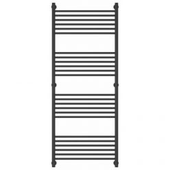 Полотенцесушитель водяной Сунержа Богема+ 15-0220-1560, высота 150 см, ширина 60 см, универсальное подключение, цвет тёмный титан муар