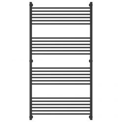 Полотенцесушитель водяной Сунержа Богема+ 15-0220-1580, высота 150 см, ширина 80 см, универсальное подключение, цвет тёмный титан муар