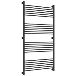 Полотенцесушитель водяной Сунержа Богема+ 15-0220-1580, высота 150 см, ширина 80 см, универсальное подключение, цвет тёмный титан муар