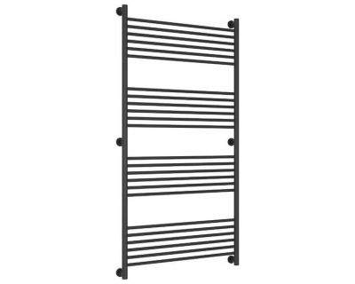 Полотенцесушитель водяной Сунержа Богема+ 15-0220-1580, высота 150 см, ширина 80 см, универсальное подключение, цвет тёмный титан муар