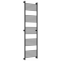 Полотенцесушитель водяной Сунержа Богема+ 15-0220-1950, высота 190 см, ширина 50 см, универсальное подключение, цвет тёмный титан муар