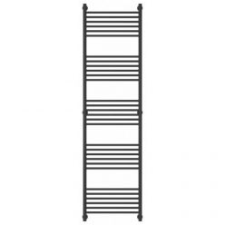 Полотенцесушитель водяной Сунержа Богема+ 15-0220-1950, высота 190 см, ширина 50 см, универсальное подключение, цвет тёмный титан муар