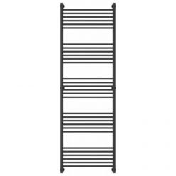 Полотенцесушитель водяной Сунержа Богема+ 15-0220-1960, высота 190 см, ширина 60 см, универсальное подключение, цвет тёмный титан муар