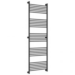 Полотенцесушитель водяной Сунержа Богема+ 15-0220-1960, высота 190 см, ширина 60 см, универсальное подключение, цвет тёмный титан муар