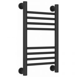 Полотенцесушитель водяной Сунержа Богема+ 15-0220-5030, высота 50 см, ширина 30 см, универсальное подключение, цвет тёмный титан муар